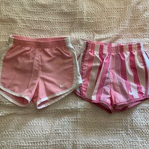 pink nike shorts bundle